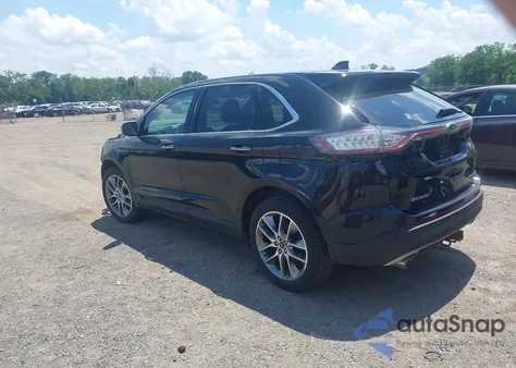 2016 Ford Edge Titanium from USA, damaged, VIN 2FMPK4K80GBC64522